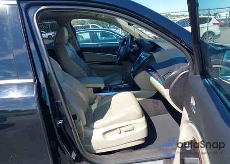 2014 Acura Mdx Technology Package z USA, uszkodzony, nr VIN 5FRYD4H41EB001669